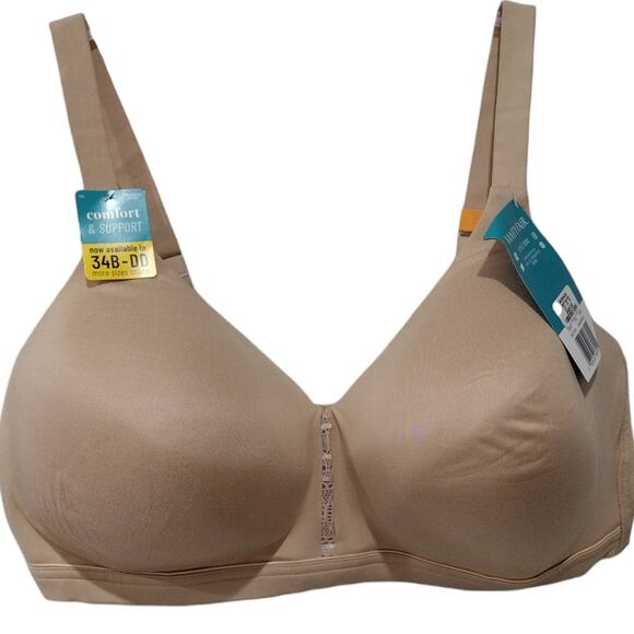 Vanity Fair Beyond Comfort Full Coverage Wireless Size 40DD - Picture 1 of 10
